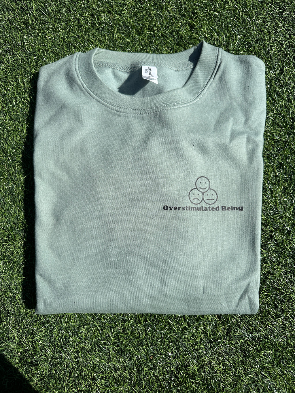 DON'T TALK TO ME QR CODE- COSY MEDIUM-WEIGHT SWEATSHIRT