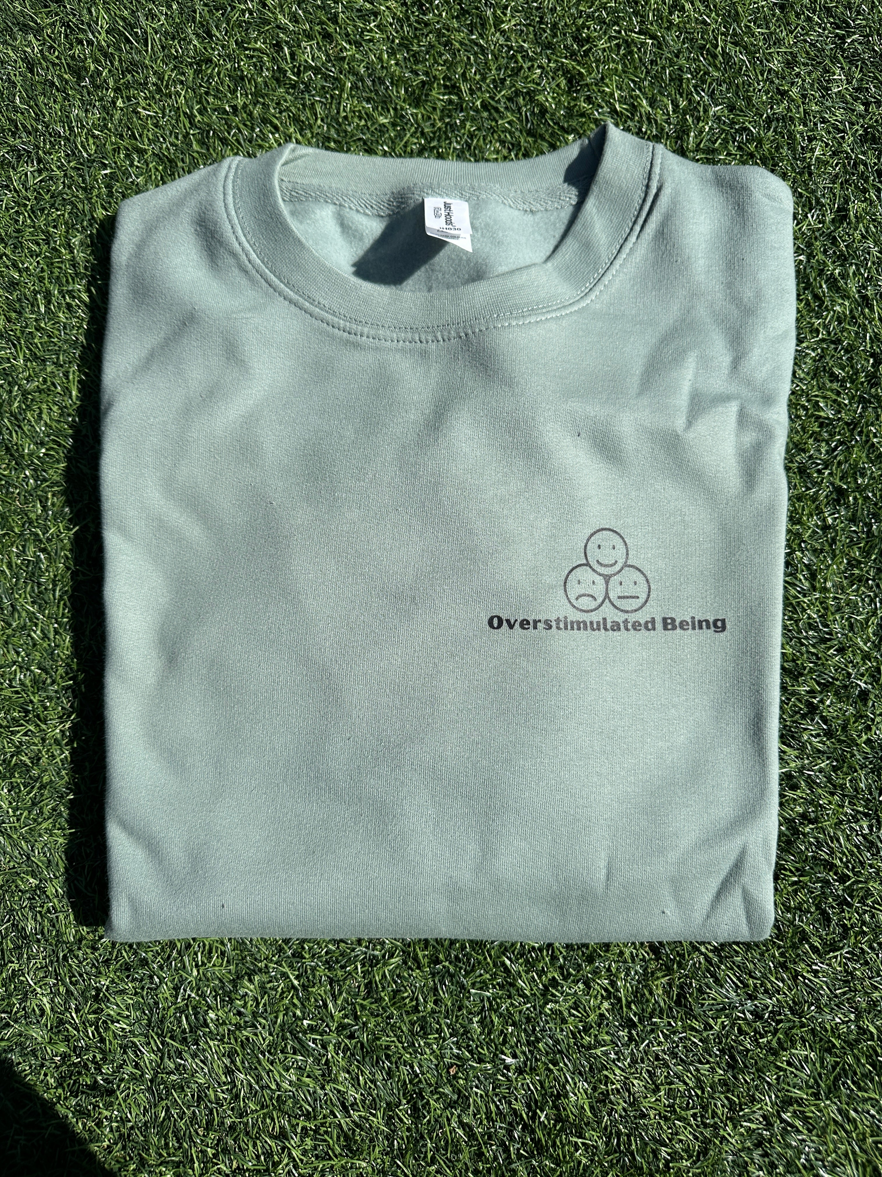 DON'T TALK TO ME QR CODE- COSY MEDIUM-WEIGHT SWEATSHIRT