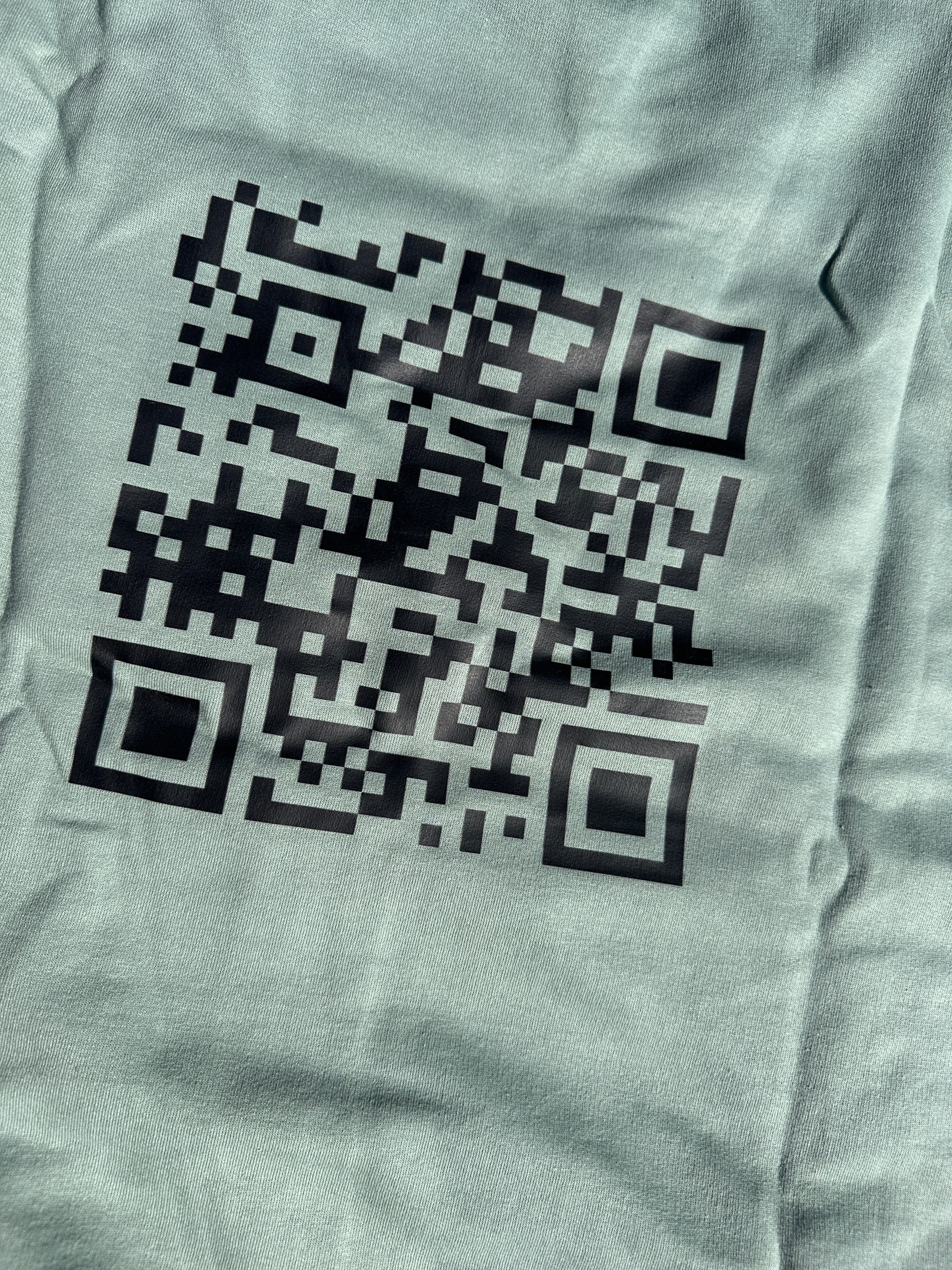 DON'T TALK TO ME QR CODE- COSY MEDIUM-WEIGHT SWEATSHIRT