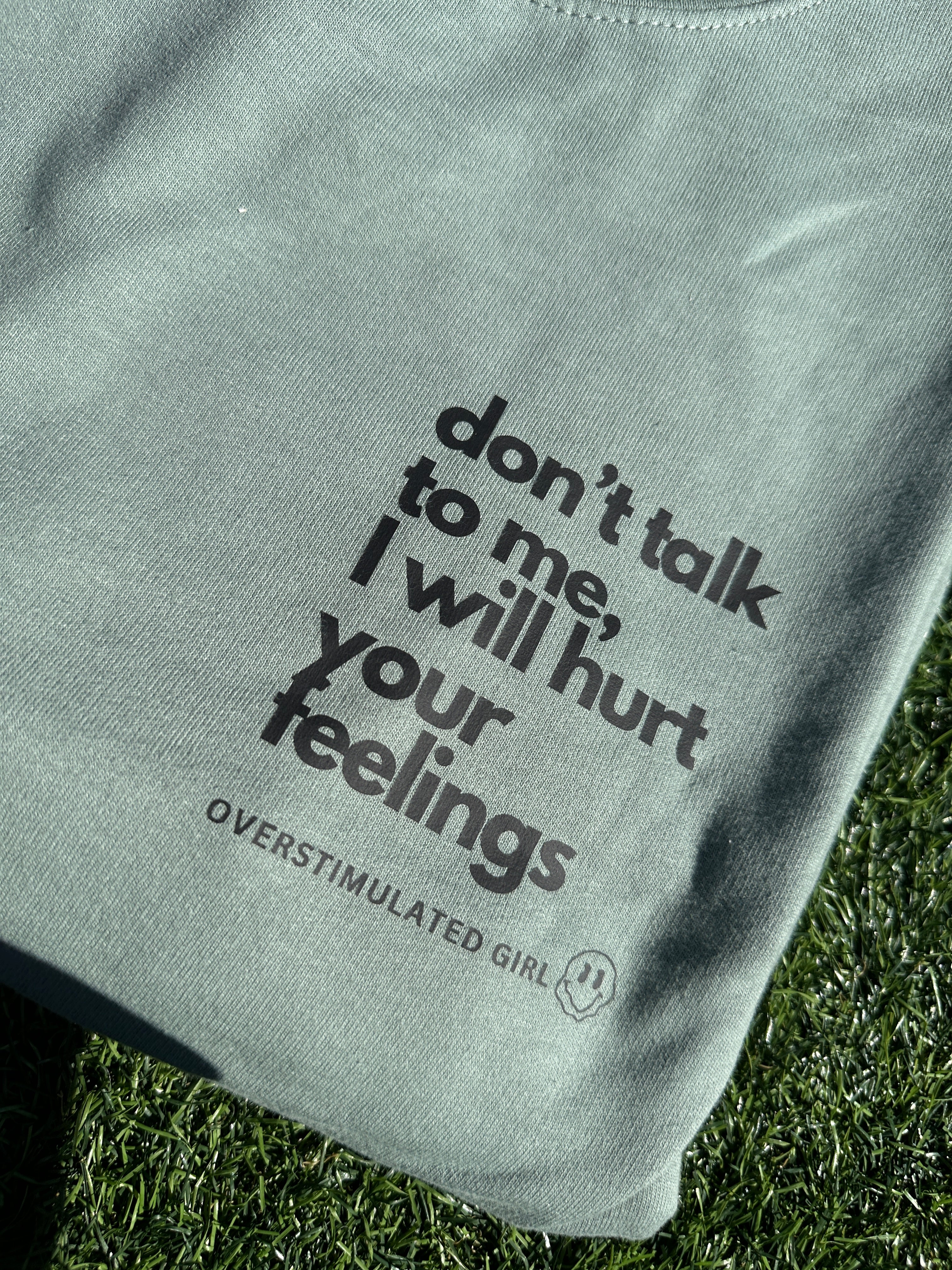 DON'T TALK TO ME - COSY MEDIUM-WEIGHT SWEATSHIRT