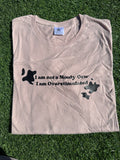 MOODY COW - LONG SLEEVE PINK TSHIRT