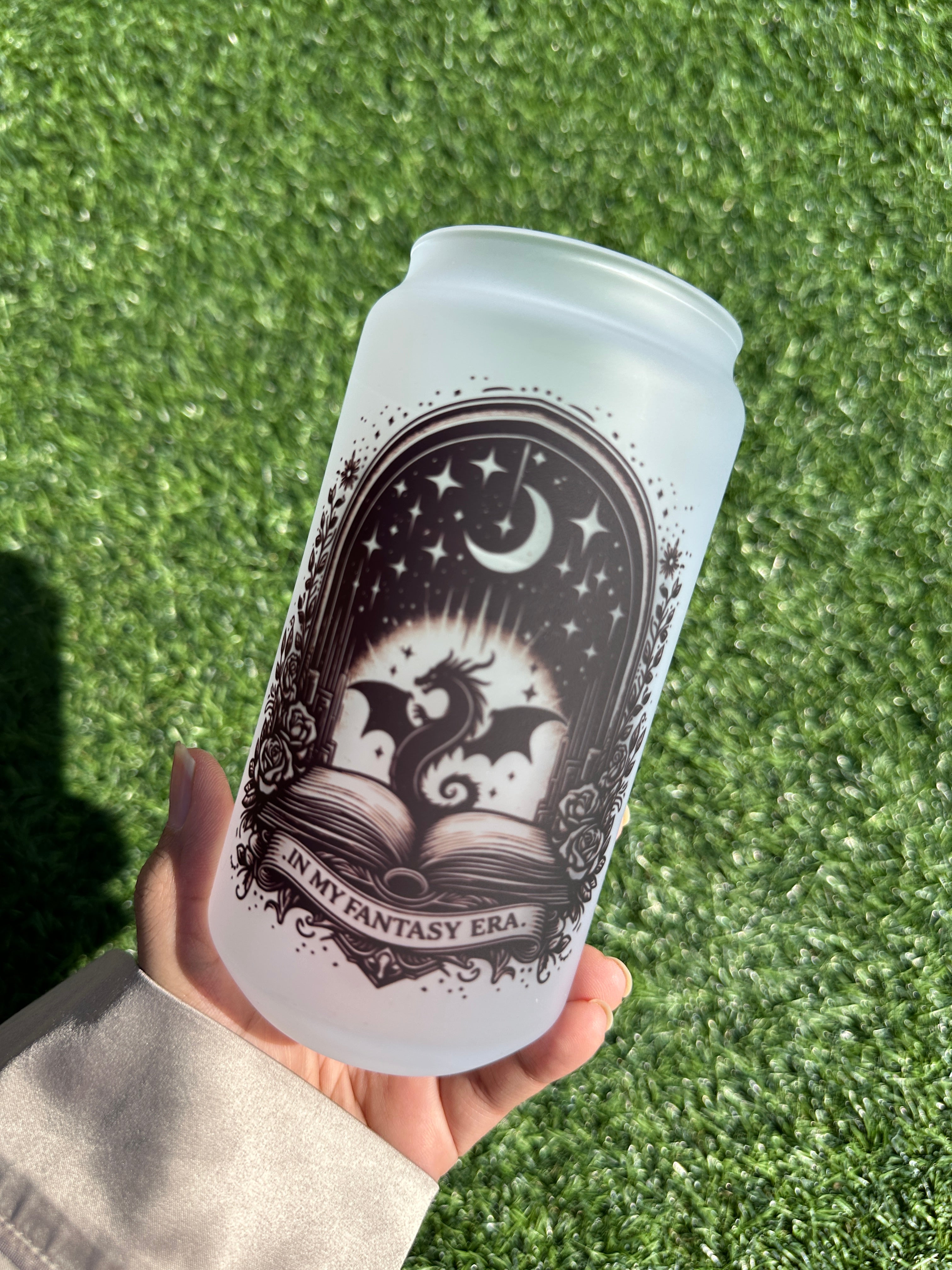 IN MY FANTASY - 16OZ ICED COFFEE GLASS CAN