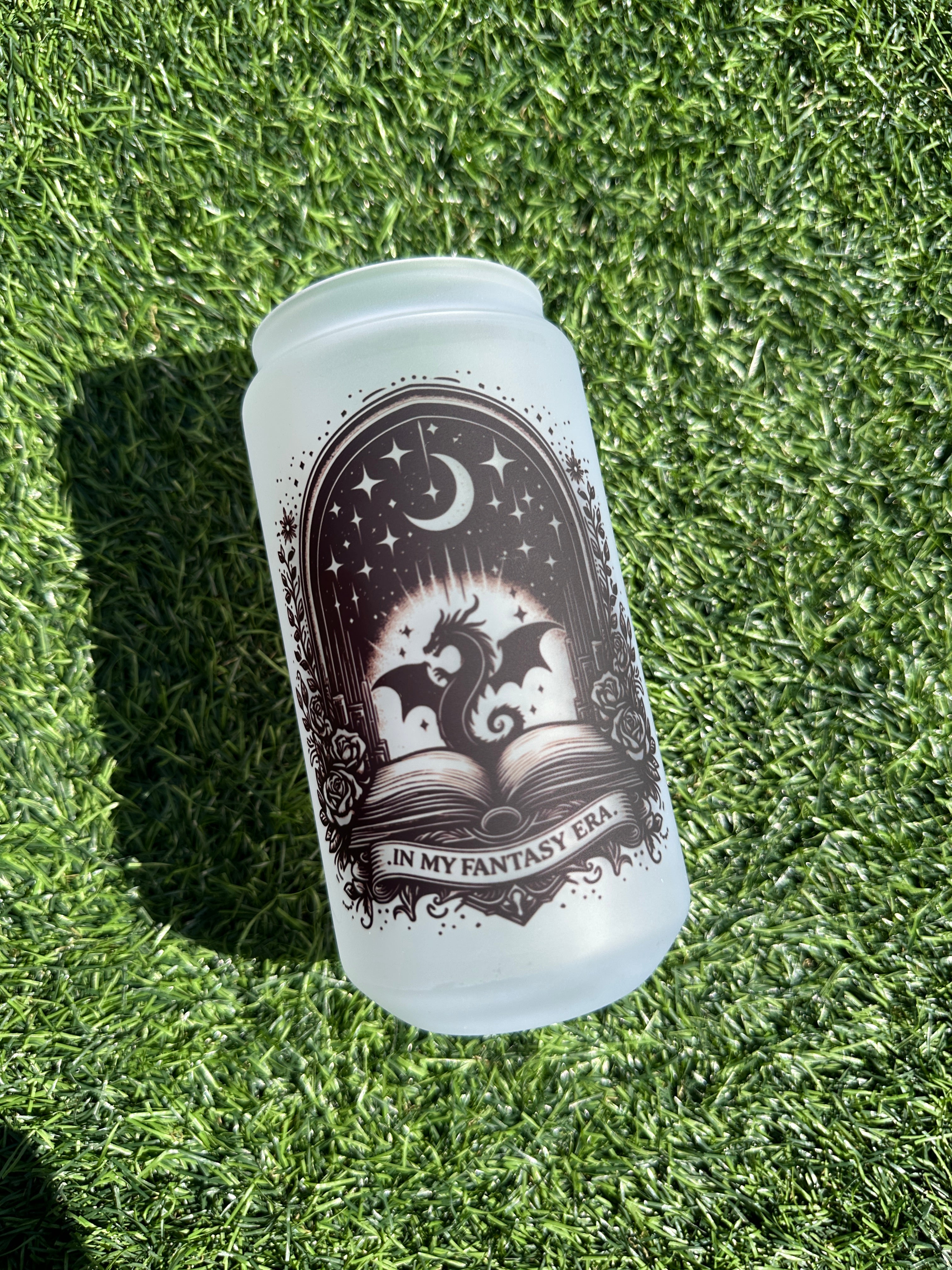 IN MY FANTASY - 16OZ ICED COFFEE GLASS CAN