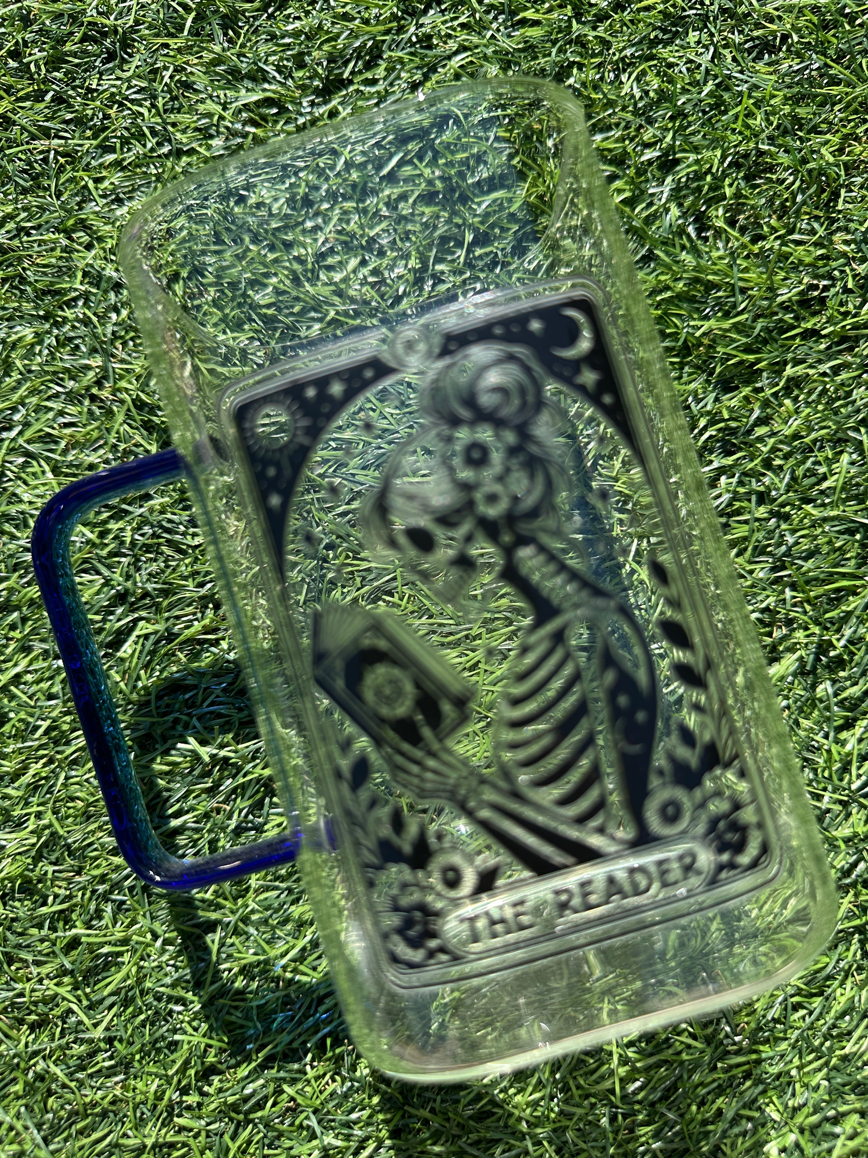THE READER - 17OZ ICED COFFEE GLASS CAN