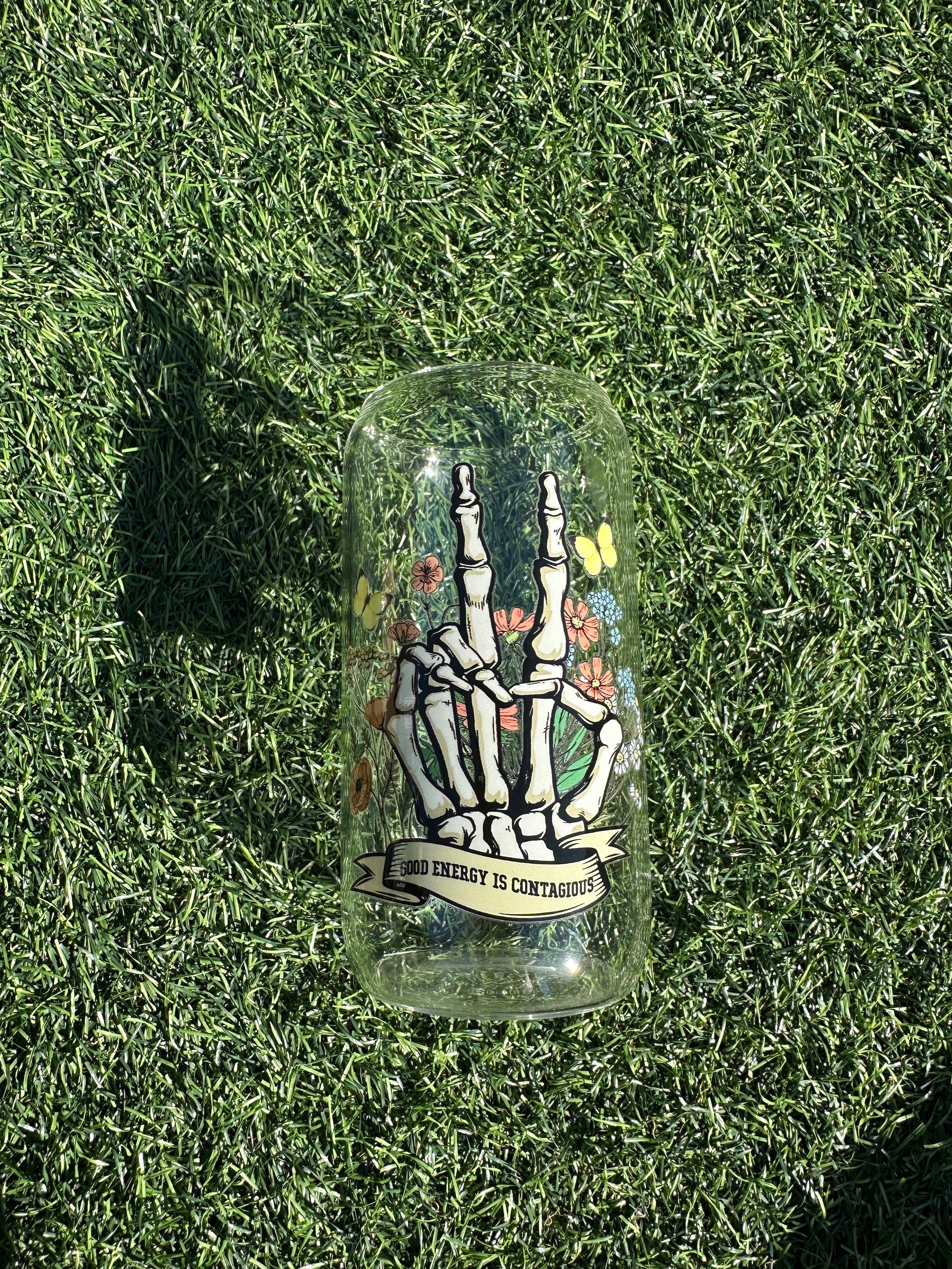GOOD ENERGY - 16OZ ICED COFFEE GLASS CAN