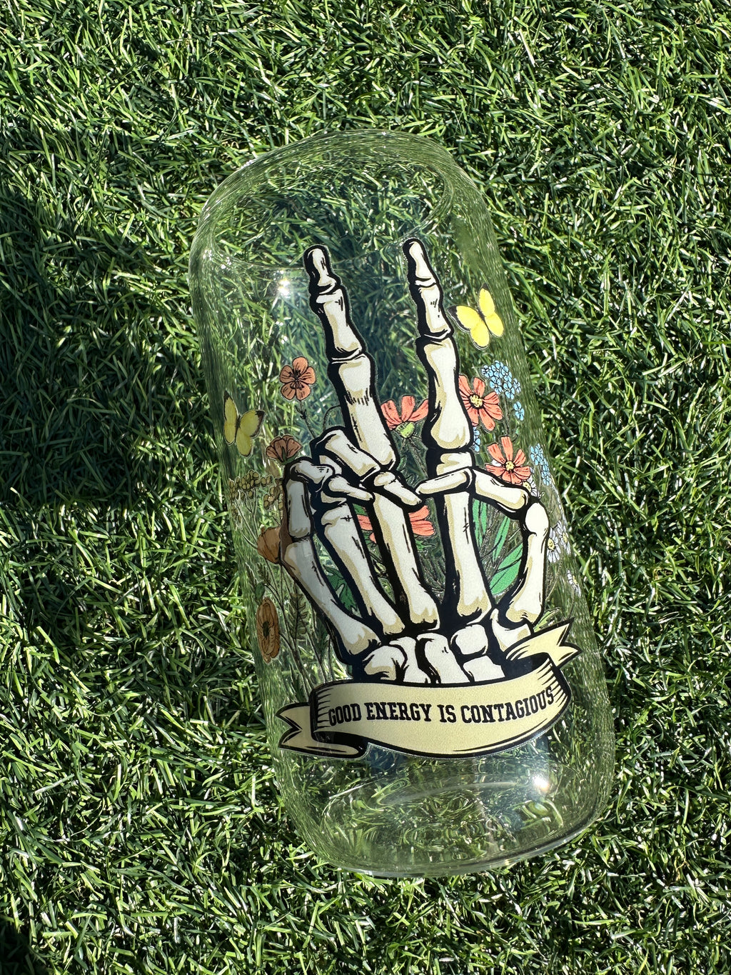 GOOD ENERGY - 16OZ ICED COFFEE GLASS CAN