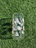 PASTEL STRAWBERRIES - 16OZ ICED COFFEE GLASS CAN