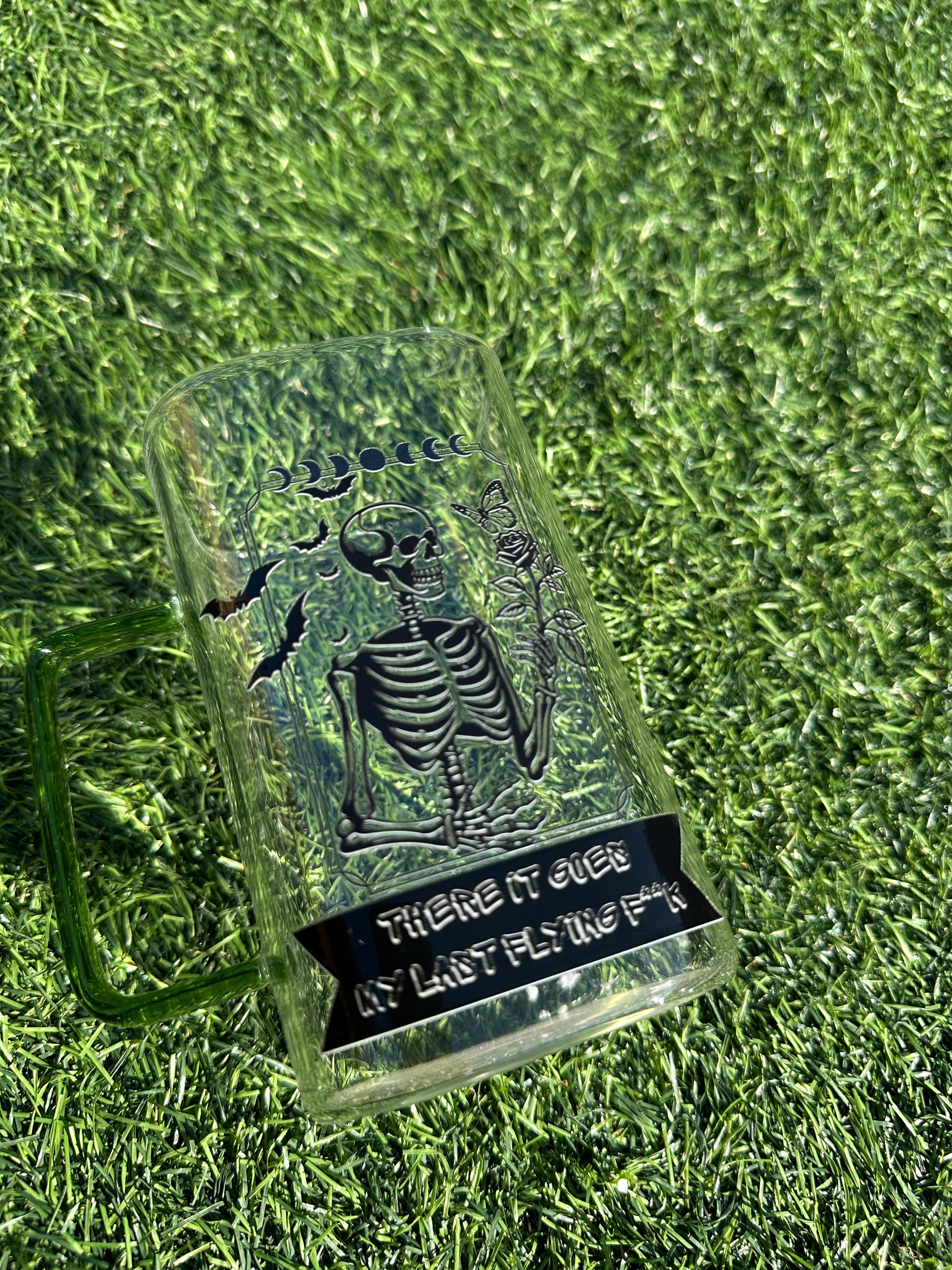 LAST FLYING FUCK - 17OZ ICED COFFEE GLASS CAN