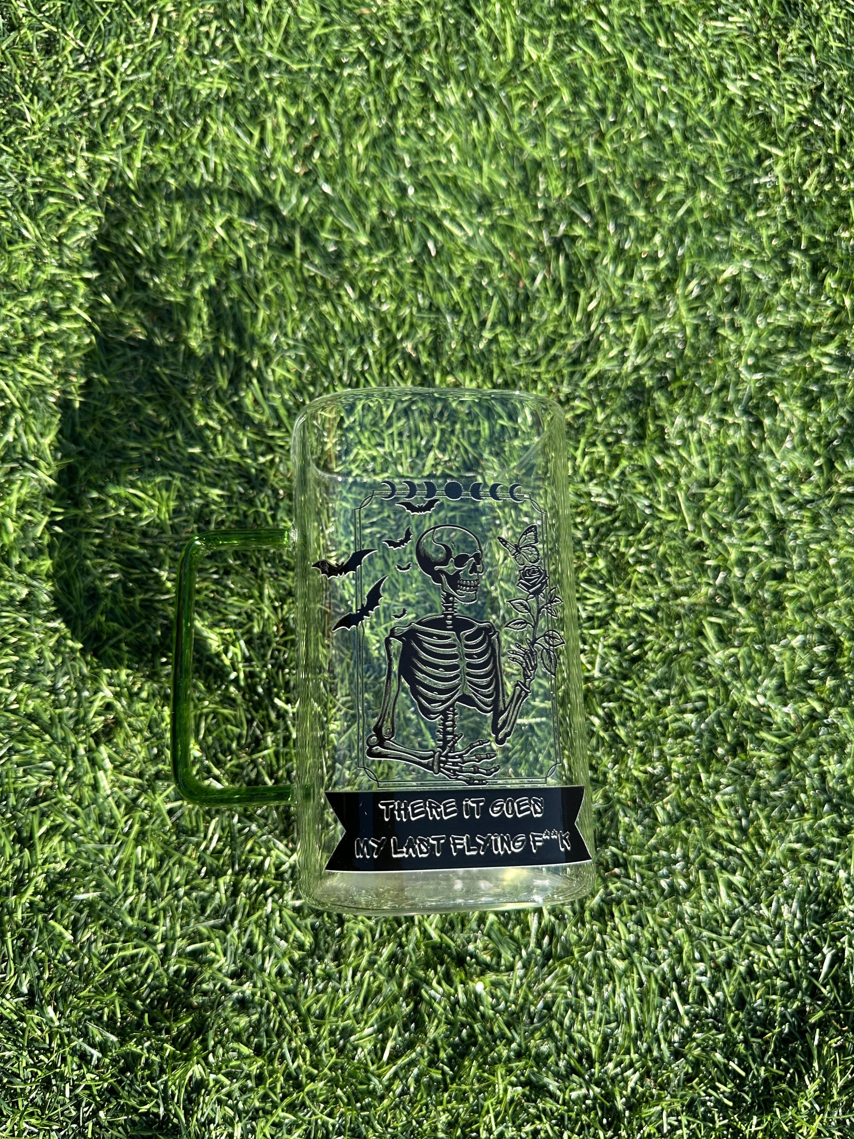 LAST FLYING FUCK - 17OZ ICED COFFEE GLASS CAN